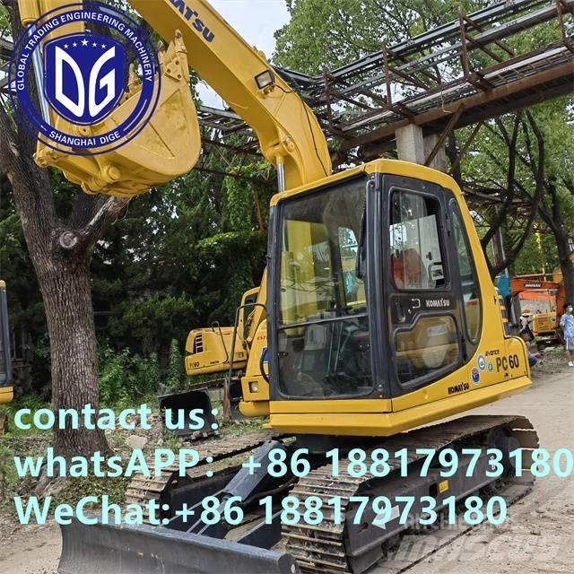 Komatsu PC 60-7C Rupsgraafmachines