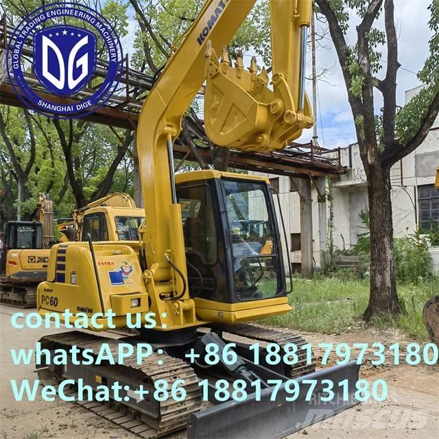 Komatsu PC 60-7C Rupsgraafmachines