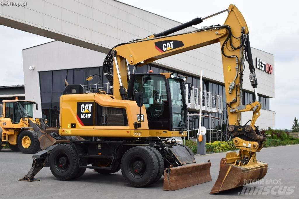 CAT M 315 F Wielgraafmachines