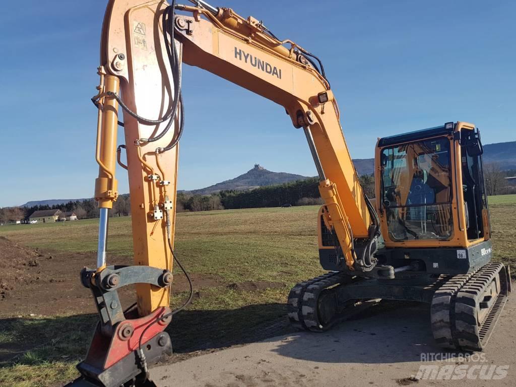 Hyundai R80 CR 9A Midigraafmachines 7t - 12t