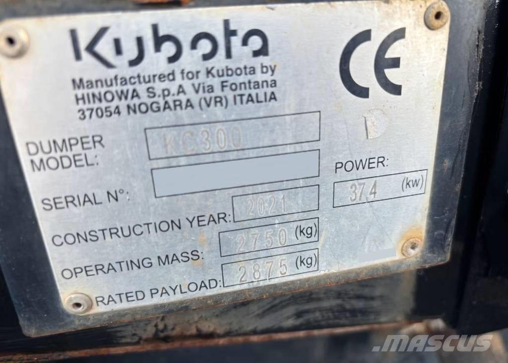 Kubota KC 300 HR-5 Overige laad- en graafmachines