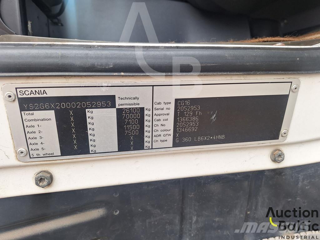 Scania G 360 Vuilniswagens