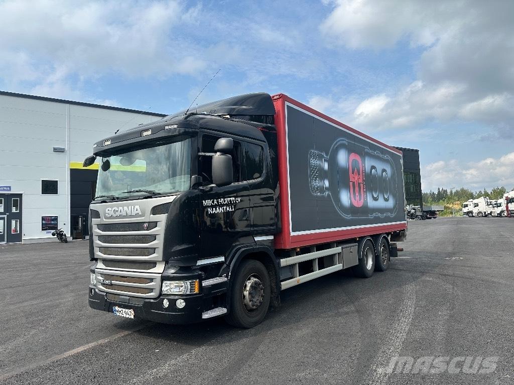 Scania R 450 Bakwagens met gesloten opbouw