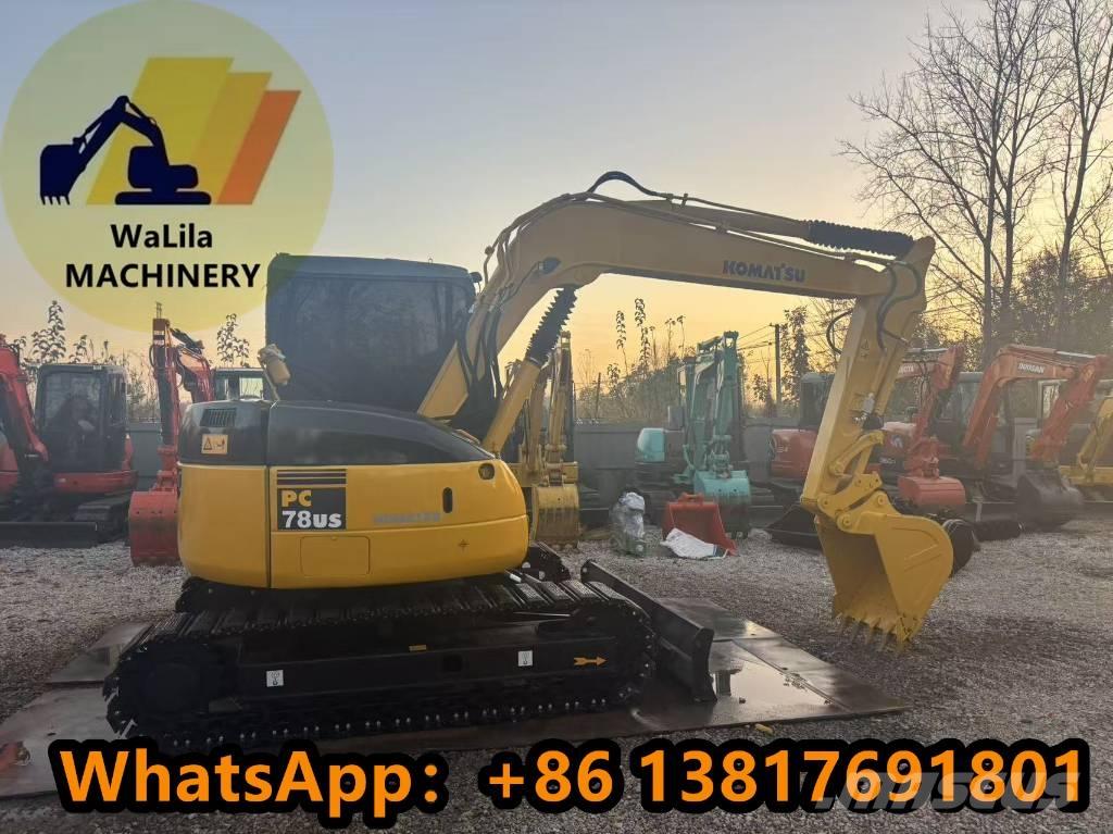 Komatsu PC 78 US Minigraafmachines < 7t