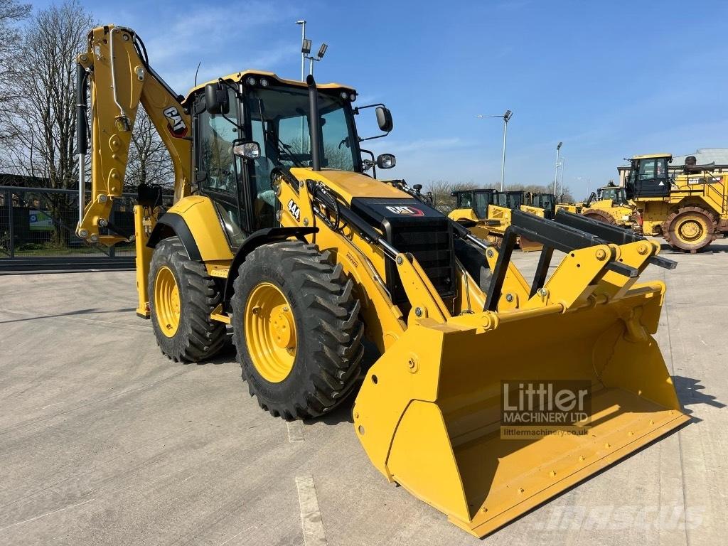CAT 444 Graaf-laadcombinaties