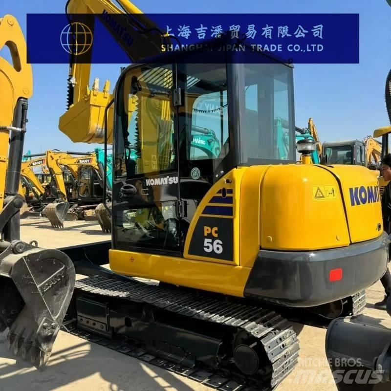 Komatsu PC 56 Rupsgraafmachines