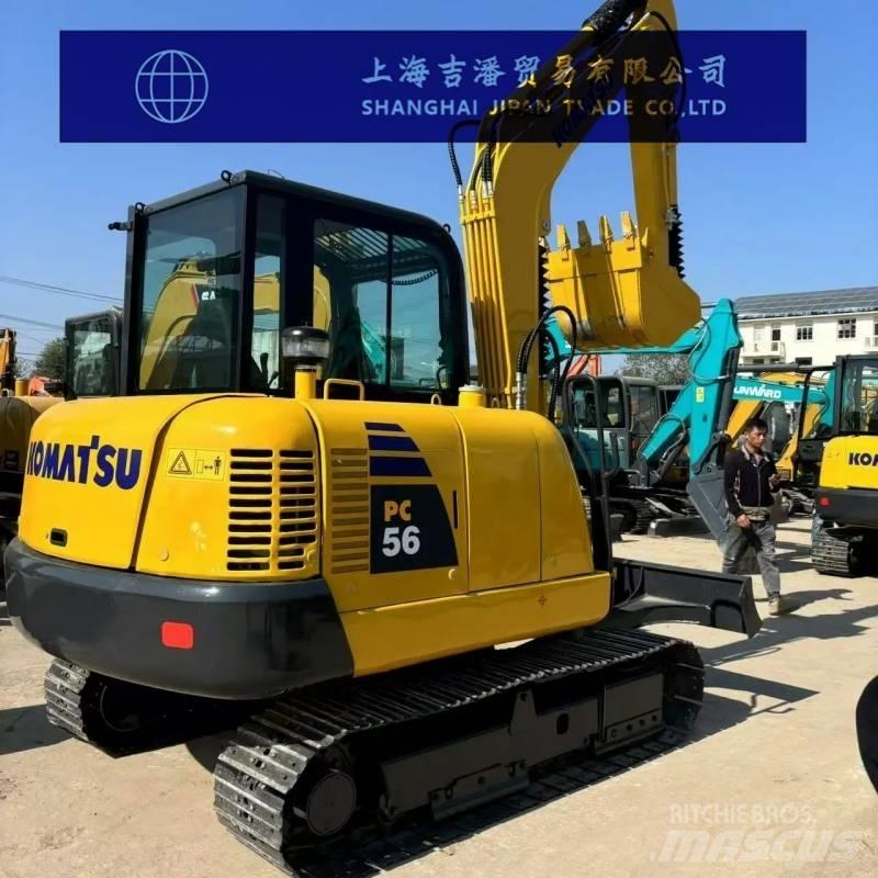 Komatsu PC 56 Rupsgraafmachines