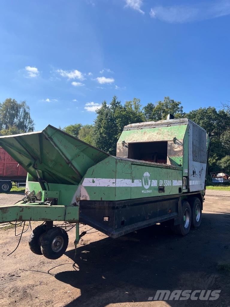 WILLIBALD EP 5500 Houtversnipperaars