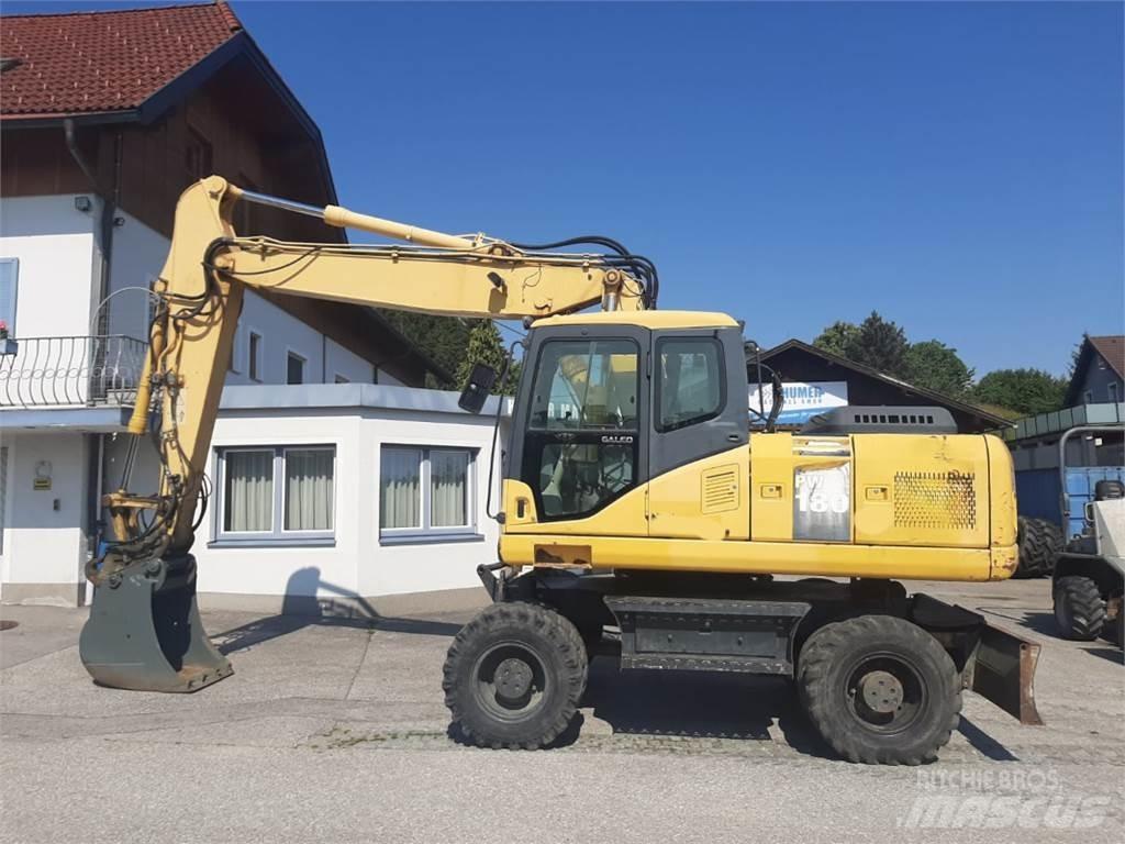 Komatsu PW180-7 Wielgraafmachines