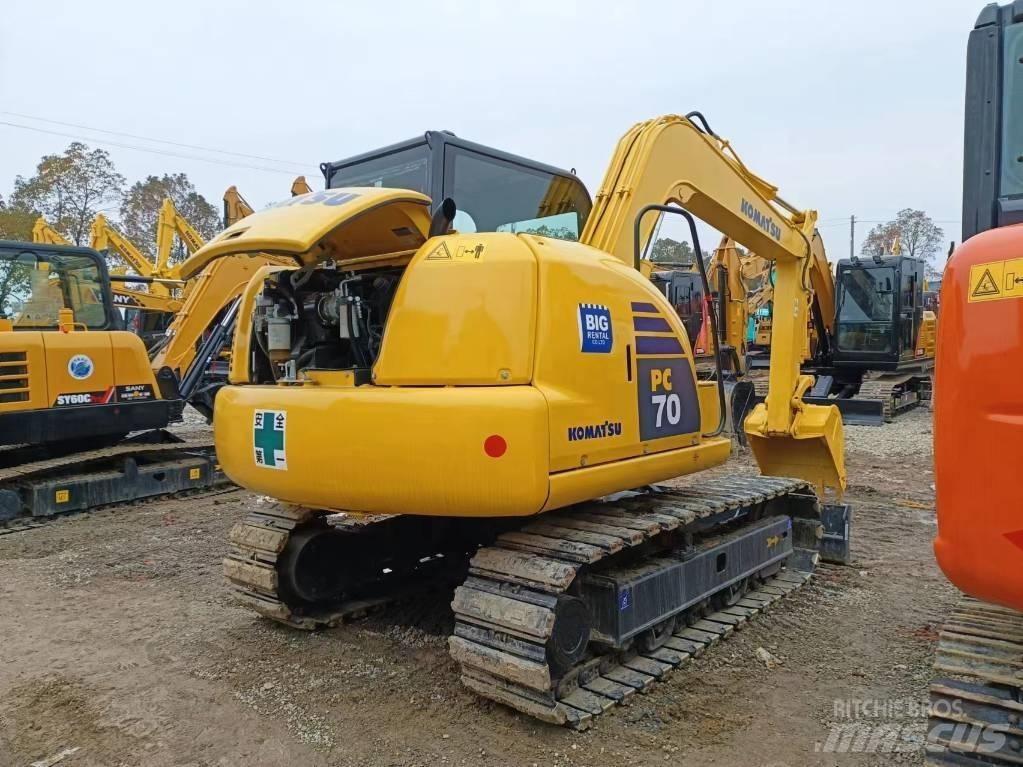 Komatsu PC 70-8 Rupsgraafmachines
