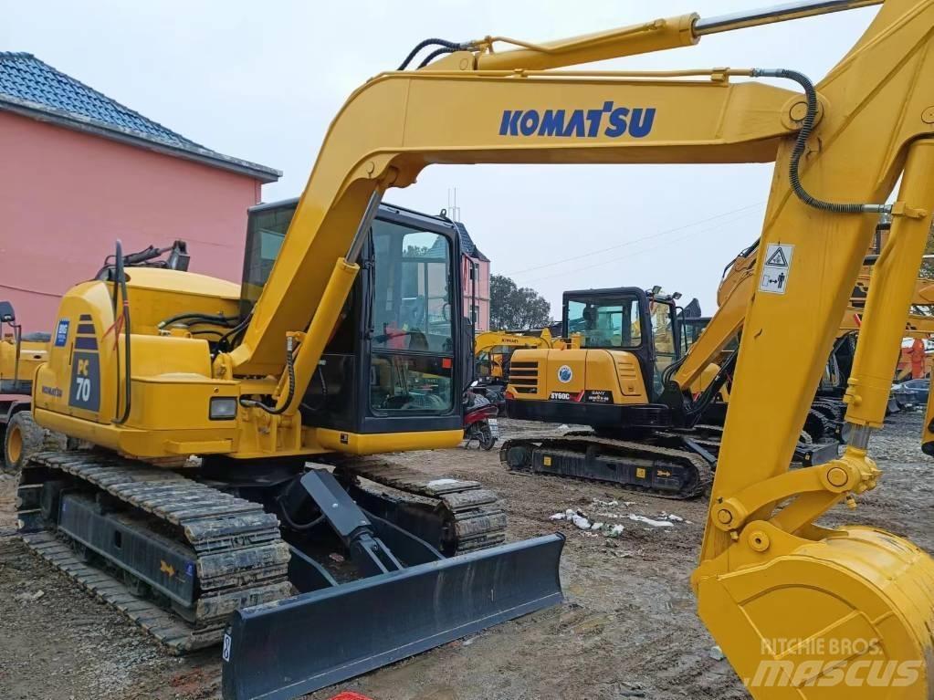 Komatsu PC 70-8 Rupsgraafmachines