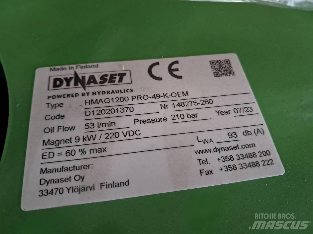 Dynaset HMAG1200 Overige componenten