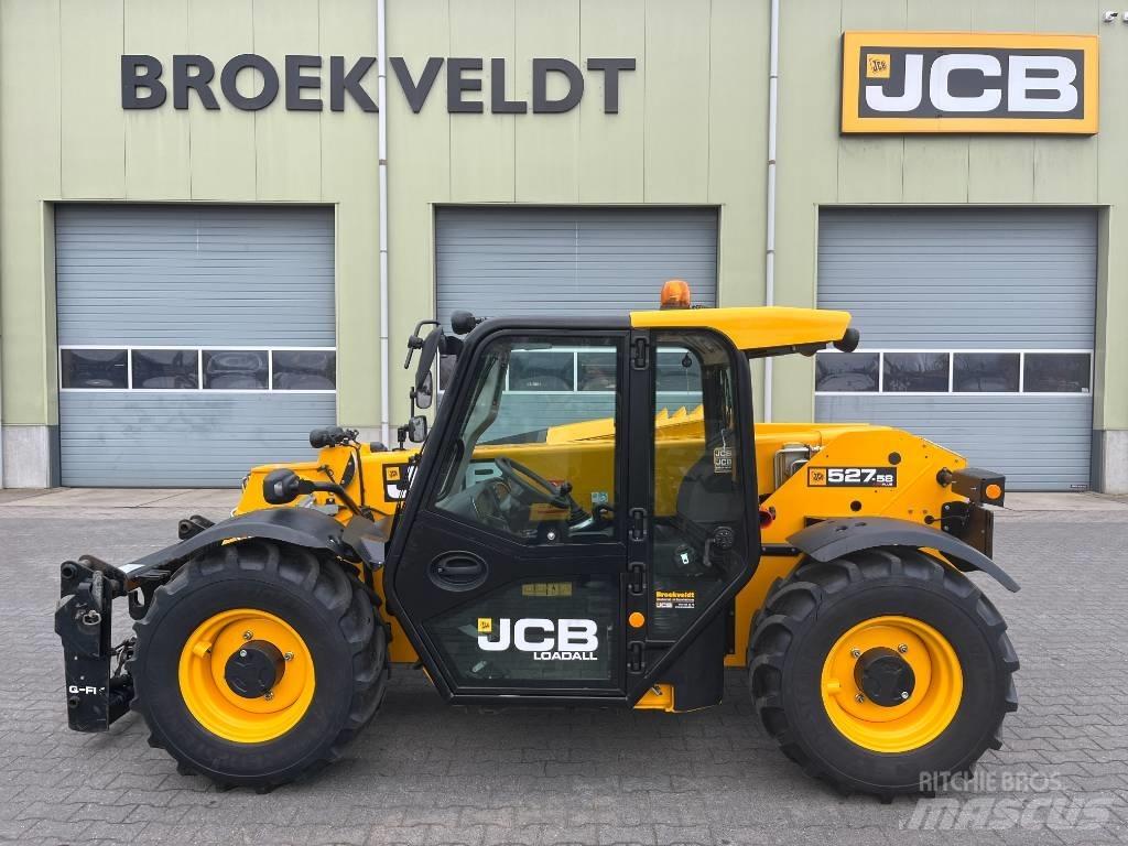 JCB 527-58 Agri Plus Verreikers voor landbouw