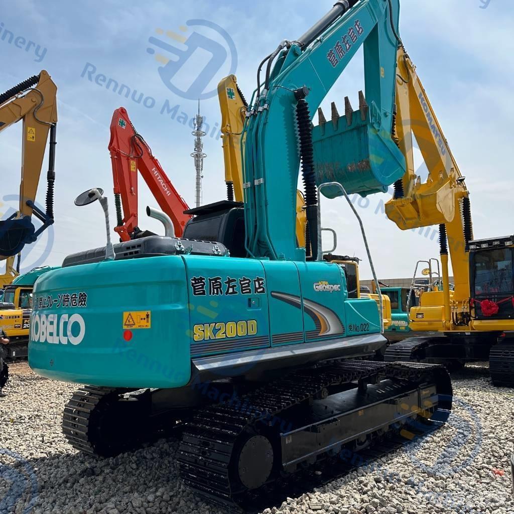 Kobelco SK 200 Rupsgraafmachines