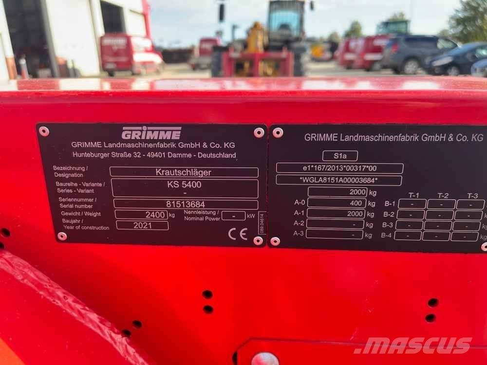Grimme KS 5400 Aardappel materieel - Overigen
