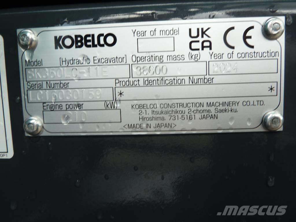 Kobelco SK350LC-11E Rupsgraafmachines