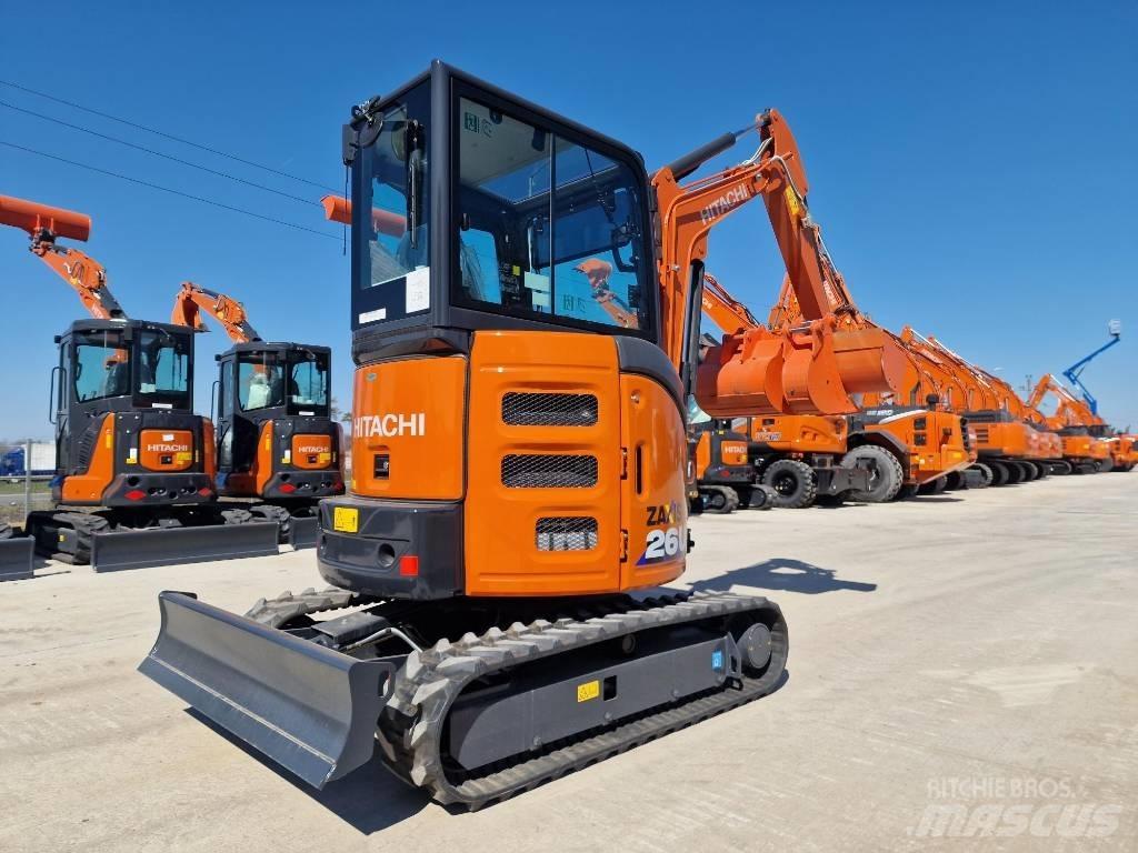 Hitachi ZX 26 U-6 Minigraafmachines < 7t