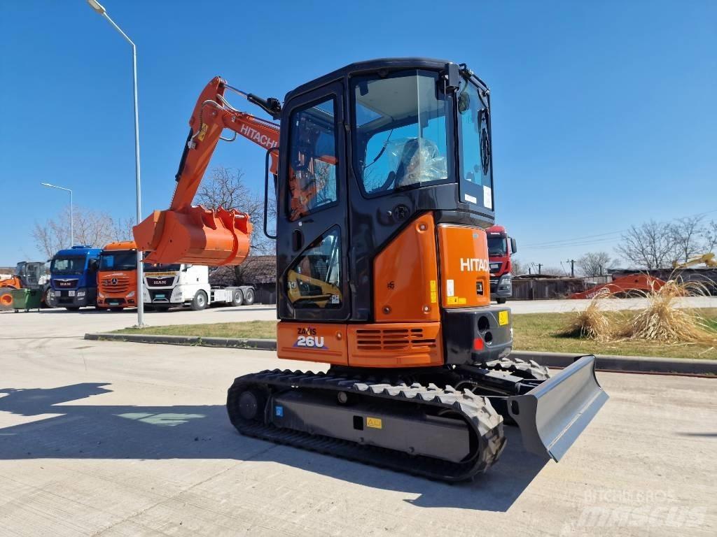 Hitachi ZX 26 U-6 Minigraafmachines < 7t