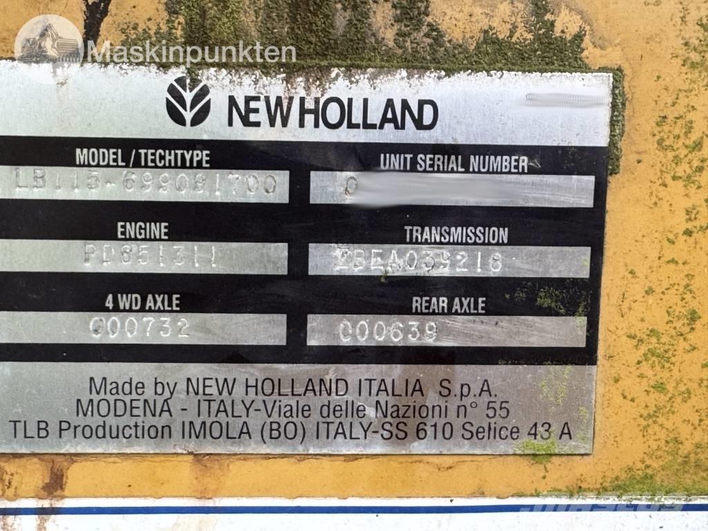 New Holland LB 115 Graaf-laadcombinaties