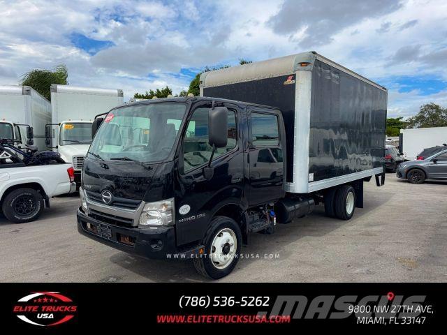 Hino 195 Bakwagens met gesloten opbouw