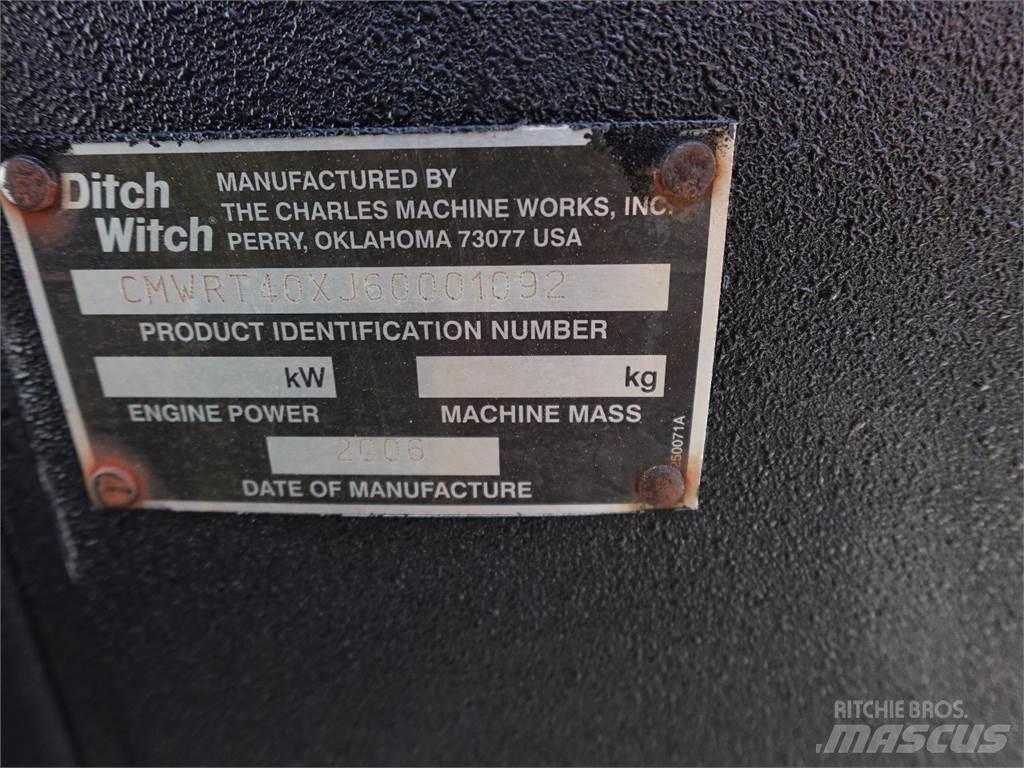 Ditch Witch rt40 Sleuvengravers