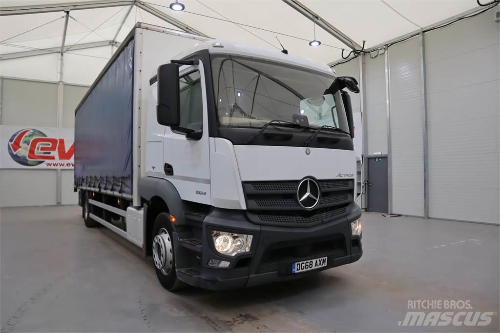 Mercedes-Benz ACTROS 1824 Schuifzeilopbouw