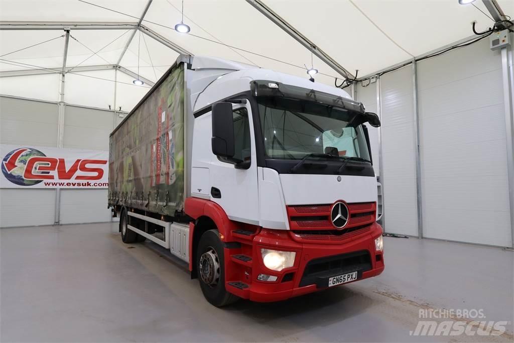 Mercedes-Benz Actros 1824 Schuifzeilopbouw