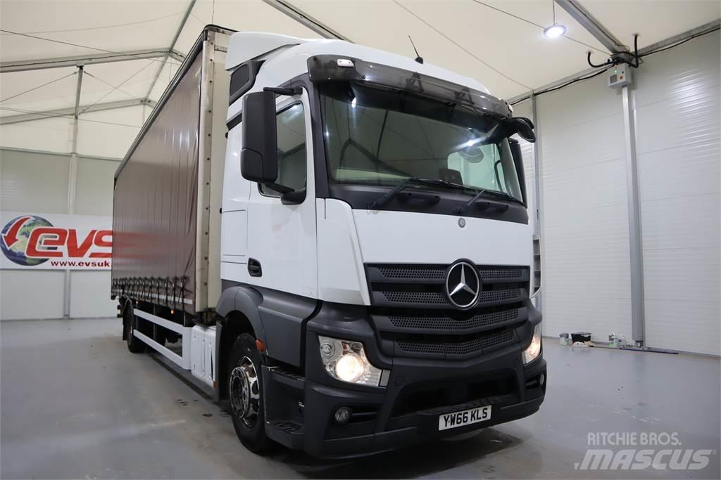 Mercedes-Benz ACTROS 1824 Schuifzeilopbouw