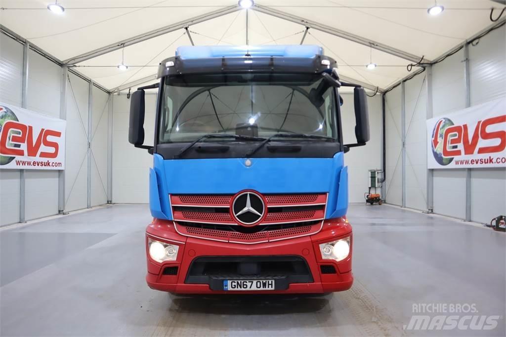 Mercedes-Benz ANTOS 1824 Schuifzeilopbouw