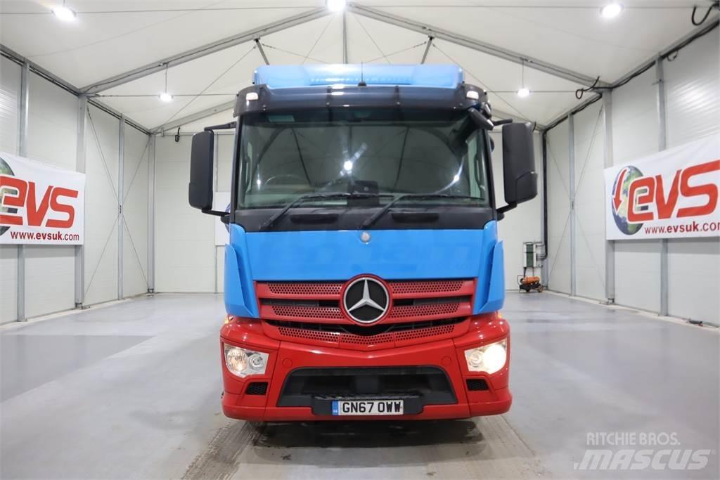 Mercedes-Benz ANTOS 1824 Schuifzeilopbouw