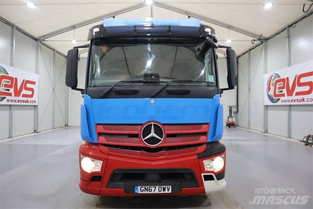 Mercedes-Benz ANTOS 1824 Schuifzeilopbouw