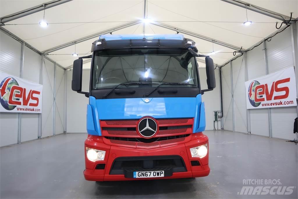 Mercedes-Benz ANTOS 1824 Schuifzeilopbouw