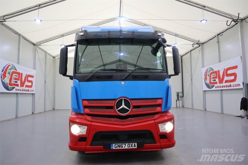 Mercedes-Benz ANTOS 1824 Schuifzeilopbouw