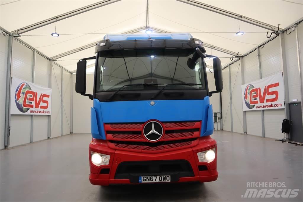 Mercedes-Benz ANTOS 1824 Schuifzeilopbouw