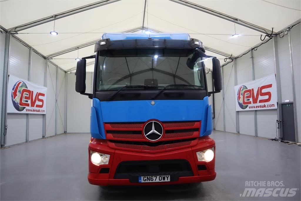 Mercedes-Benz ANTOS 1824 Schuifzeilopbouw