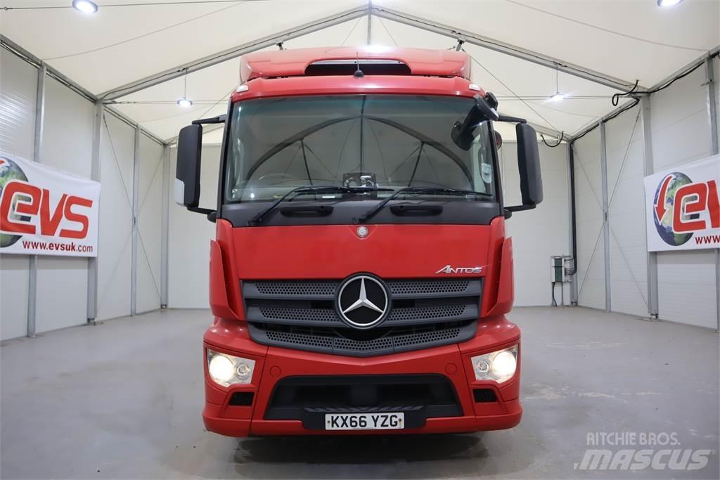 Mercedes-Benz ANTOS 1824 Schuifzeilopbouw
