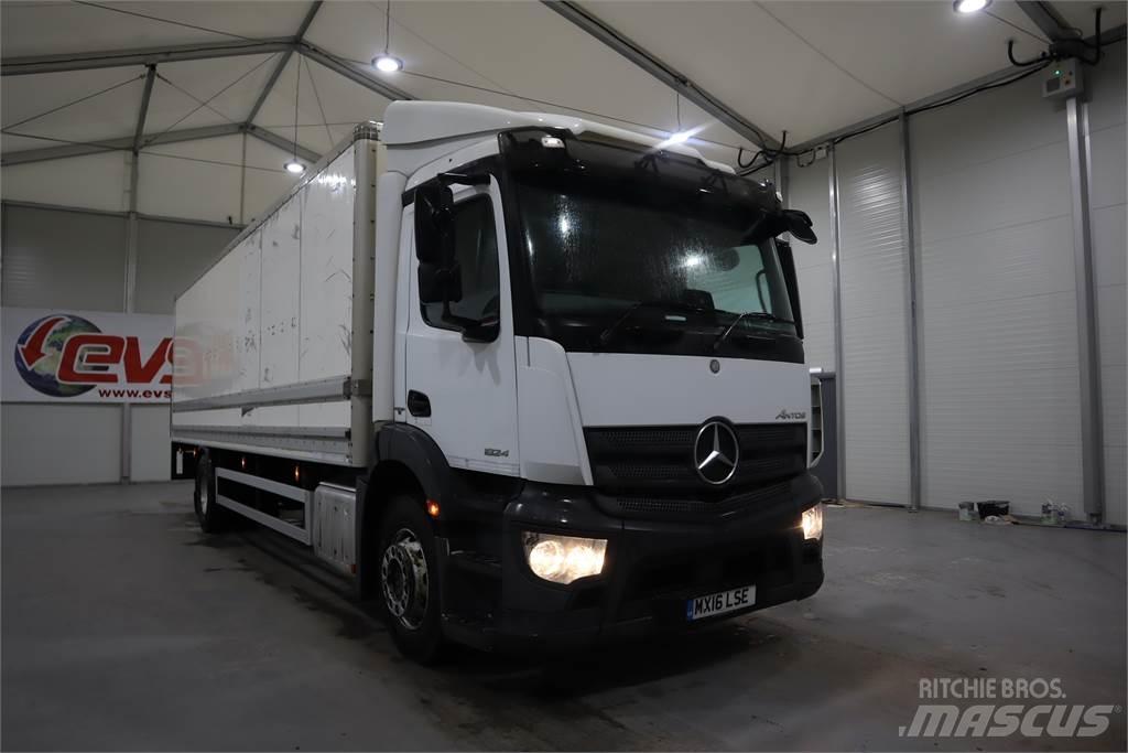 Mercedes-Benz Antos 1824 Bakwagens met gesloten opbouw