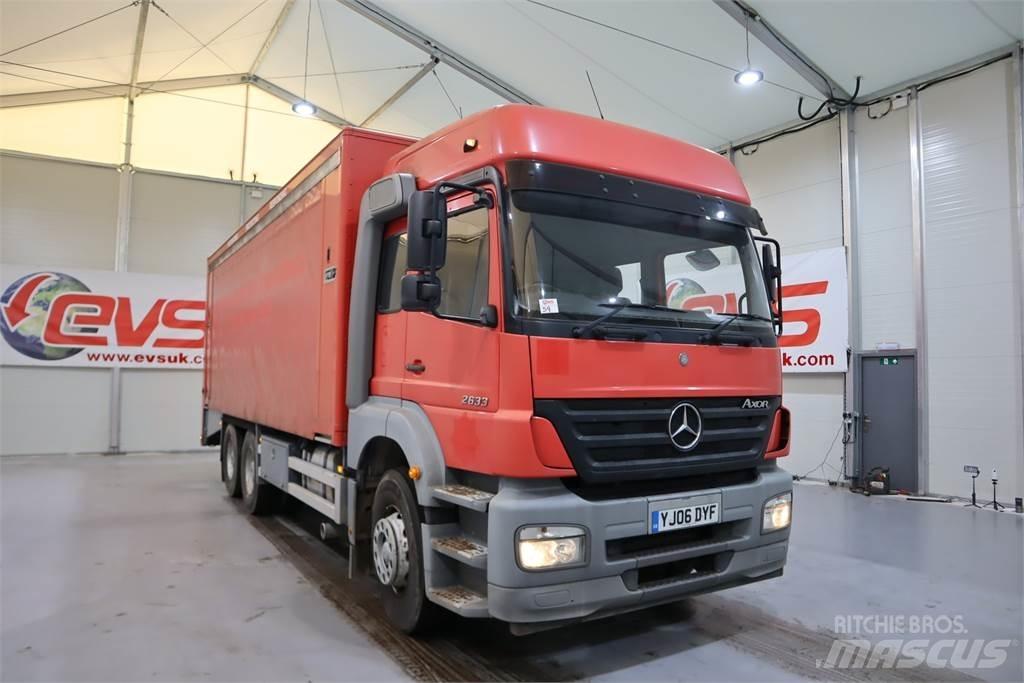 Mercedes-Benz AXOR 2633 Schuifzeilopbouw