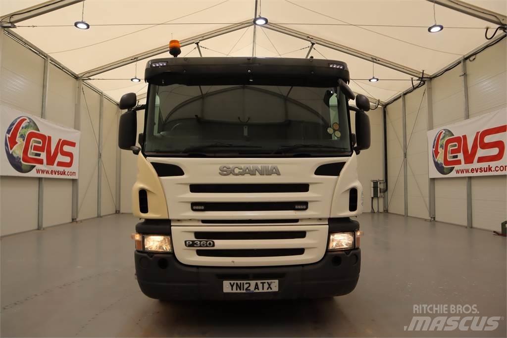 Scania P360 DROPSIDE REAR Ruw terrein kranen