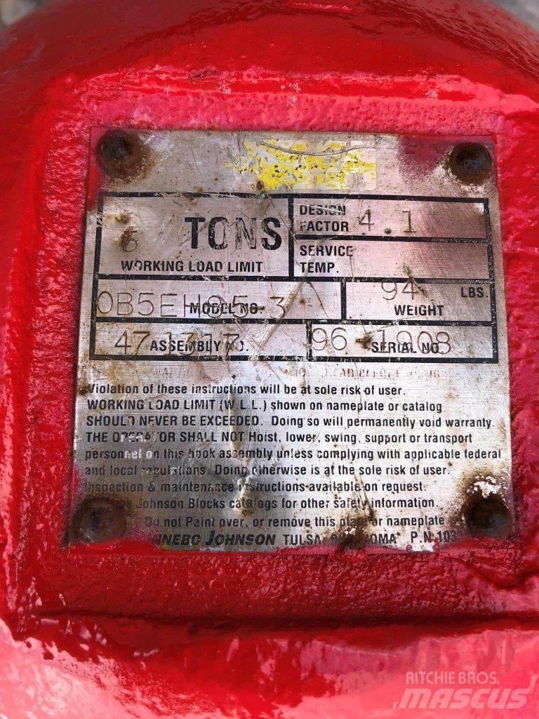 Johnson 96-1908 Kranen onderdelen en gereedschap