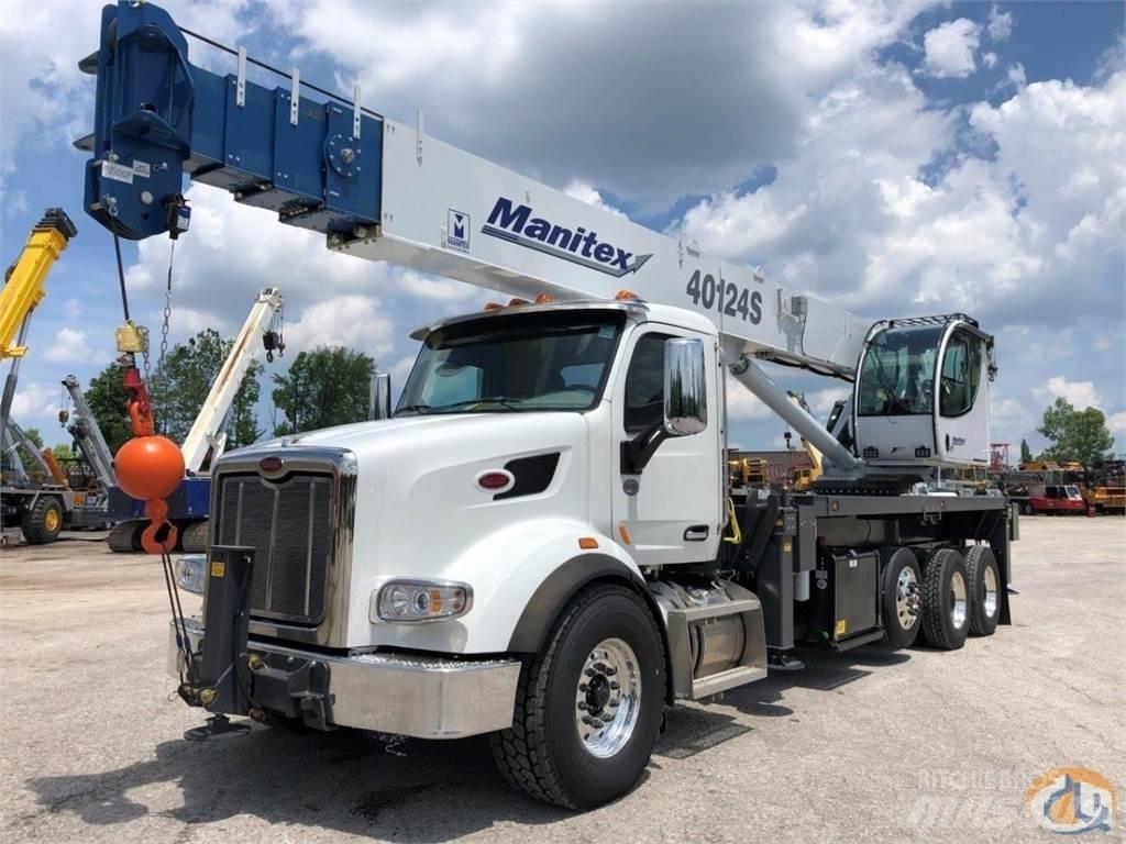 Manitex 40124 S Vlakke laadvloer met kraan