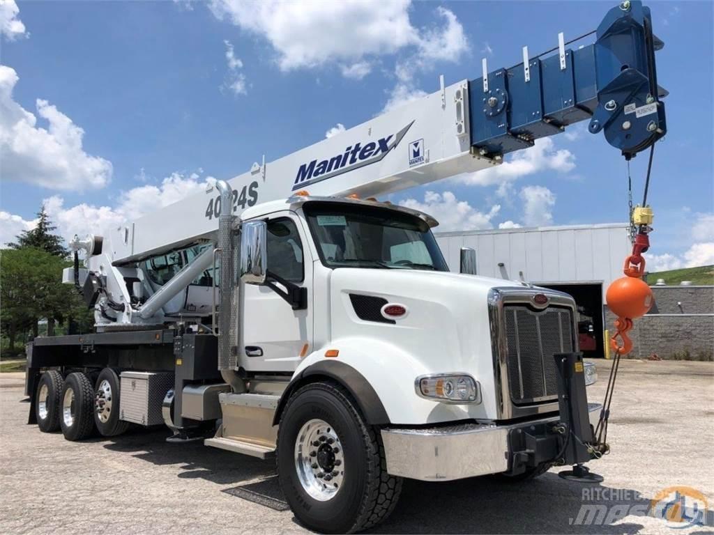 Manitex 40124 S Vlakke laadvloer met kraan