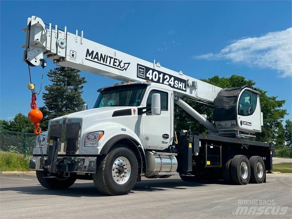 Manitex 40124 SHL Vlakke laadvloer met kraan
