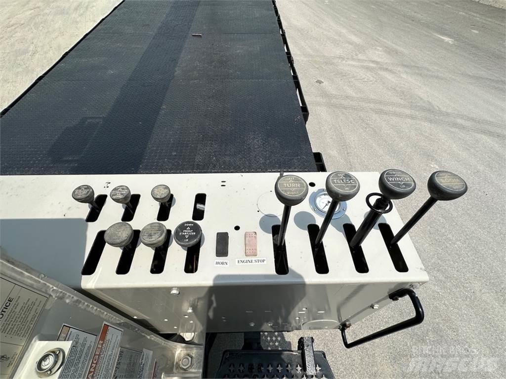 National 8100D Vlakke laadvloer met kraan