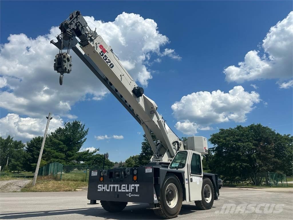 Shuttlelift CD5520 Ruw terrein kranen