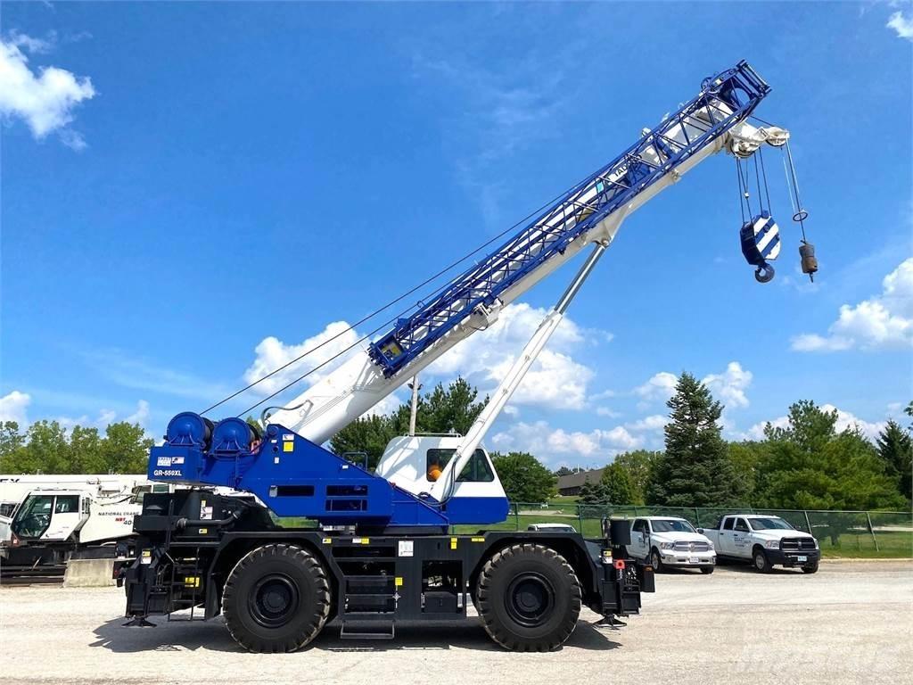 Tadano GR-550XL-3 Ruw terrein kranen