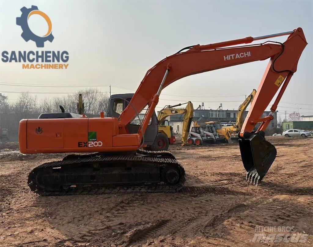 Hitachi EX 200 Rupsgraafmachines