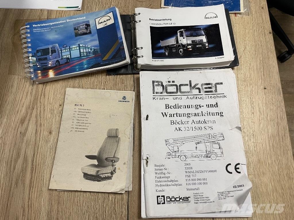 Böcker AK 32/1500 Kranen voor alle terreinen