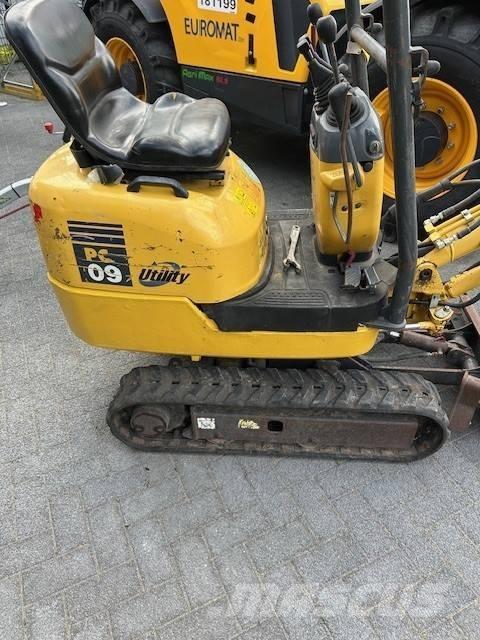 Komatsu PC09-1 Minigraafmachines < 7t