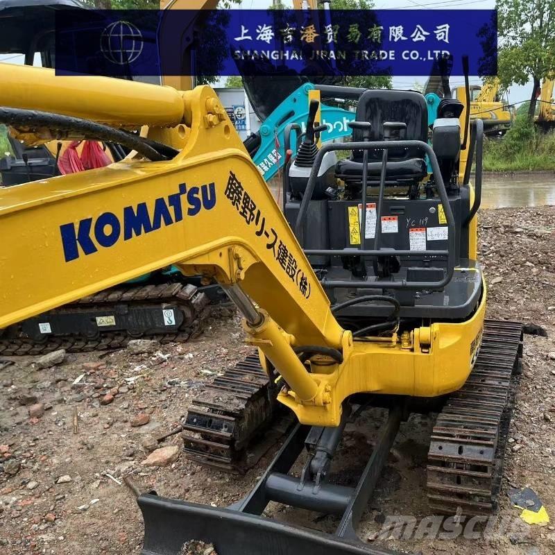 Komatsu PC 18 Rupsgraafmachines